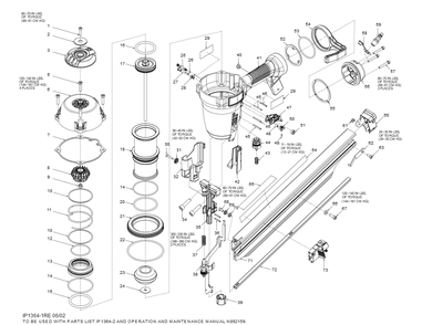Part Location Diagram of 9R205703 DeWALT 